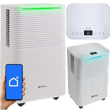 Осушувач повітря RUHHY DRYZIX конденсаційний з Wi-Fi, 12 л