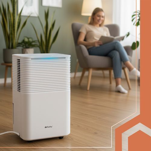 Осушитель воздуха RUHHY DRYZIX конденсационный с Wi-Fi, 12 л