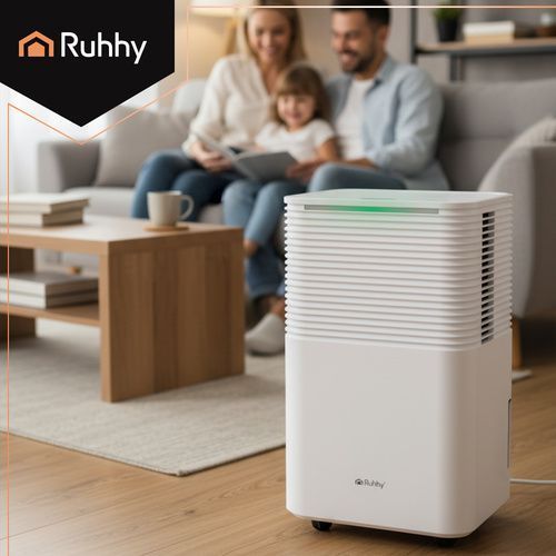 Осушитель воздуха RUHHY DRYZIX конденсационный с Wi-Fi, 12 л