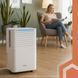 Осушитель воздуха RUHHY DRYZIX конденсационный с Wi-Fi, 12 л